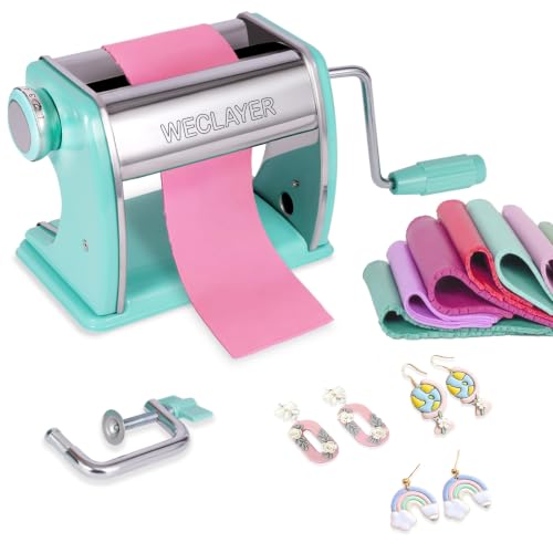 Polymer Clay Press Machine with Non-Stick Sheets