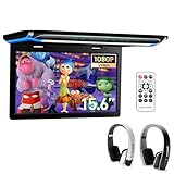 XTRONS 15,6“ Digital TFT 16:9 FHD Bildschirm für Auto Bus unterstützt 1080P...