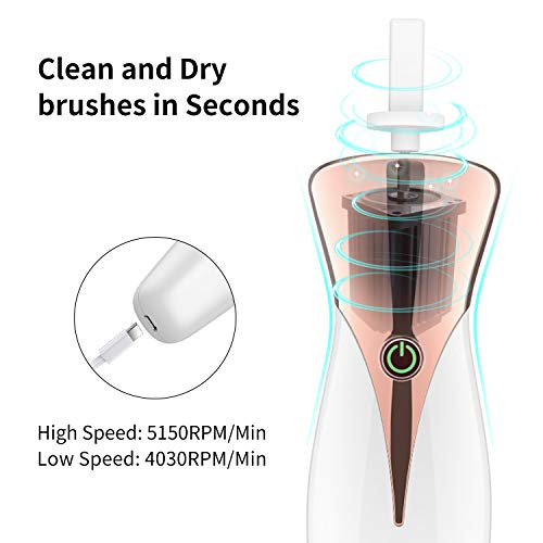 image for Senbowe Upgraded USB Makeup Brush Cleaner and Dryer Machine, Electric 
