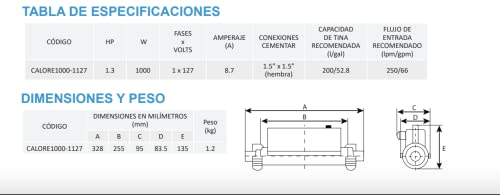 Reviews y listado de Master flows calentador que Puedes comprar On-line. 18 Imagen adicional