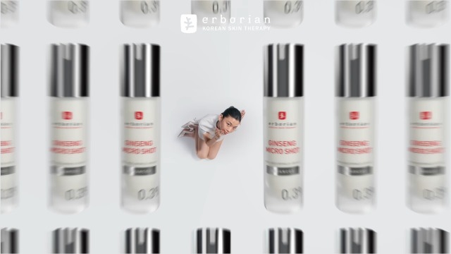 Image of Erborian Ginseng Micro Shot Serum, Microneedling Treatment, Korean Skincare