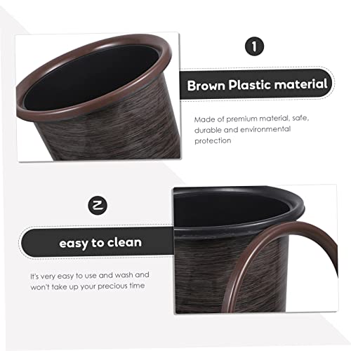 Latas de basura para cocina OUNONA 2 piezas con tapa resistente miniatura 7