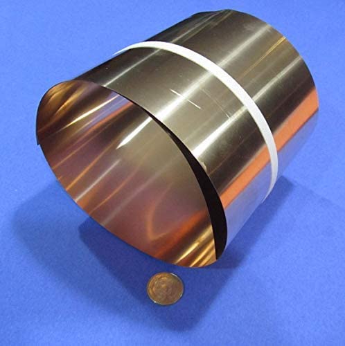 510 Phosphorus Bronze Shim .005" Thick x 6" Width x 48" Length