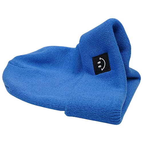 Image of 55cube Knit Beanie Hat Cuffed Plain Skull Cap for Men Women
