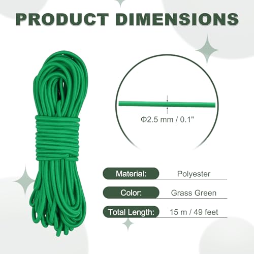 Corde élastique rigide 25mm sangle marine grade pour attache de sécurité - 3