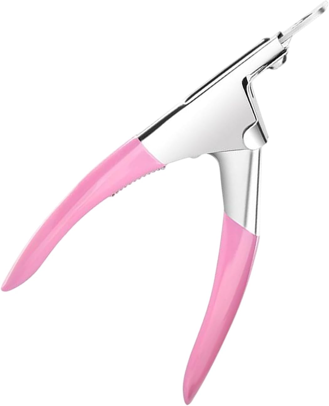 Fake Nail Trimmers, Valse Nagel Clipper – Valse Nagelschijf,U Type Roestvrij Staal Nagel Trimmer Voor Salon Home Nail Design, Clippers voor Manicure