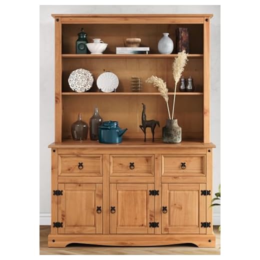 Corona Buffet Hutch Welsh Dresser Large