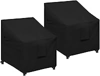 Vista 10 de Easy-Going Funda para Silla de Respaldo Alto para Exteriores Resistente a Rayos UV Funda para Silla de Patio Impermeable Funda para Muebles