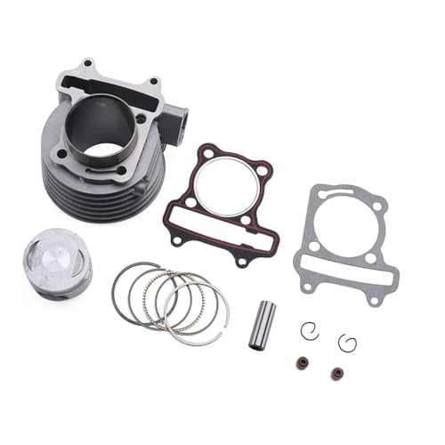 Kit cylindre GY6 150cc 57.4mm avec piston et joints pour scooter et ATV 157QMJ