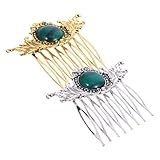 Peigne latéral pour cheveux - un design polyvalent qui peut être utilisé pour la coiffure, pour maintenir les cheveux en place ou comme accessoire décoratif, peigne à cheveux décoratif