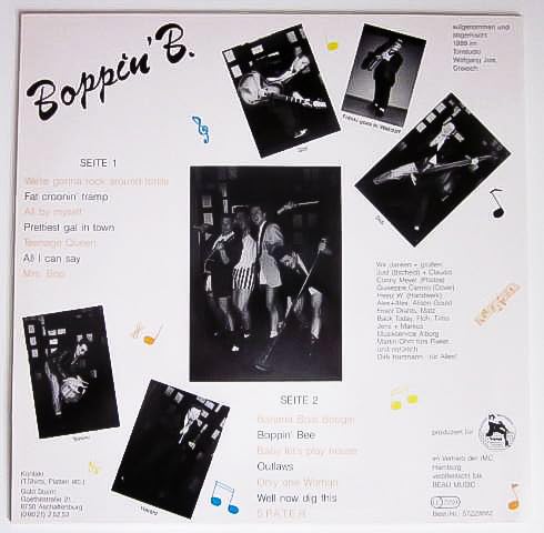 極美盤【廃盤 LP レコード】ポップ ネオロカビリー Boppin' B
