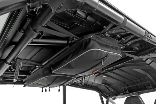 Rough Country Overhead Roof Storage Bag for Polaris RZR & Can-Am Defender MAX – 1680D Water-Resistant UTV Roof Cargo Bag by Rough Country - Image 2