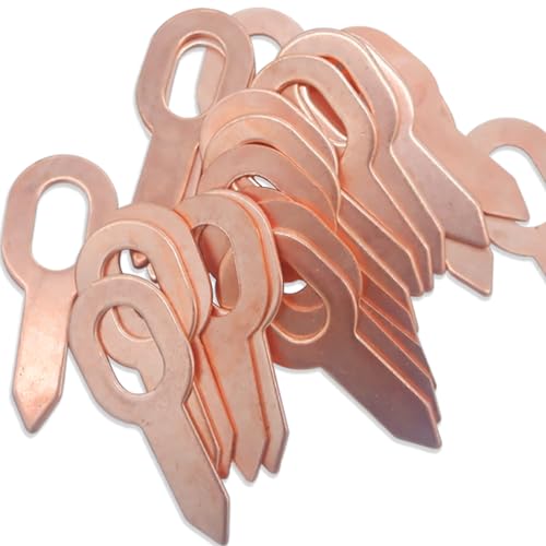 Image of 100PCS Dent Pulling Rings, Dent Pulling Puller Rings Triangle OT Dent Pulling Straight Washer, Metal Shrink Repair Tool for Car Body Welding Panel Welder Spot Welding Machine