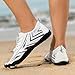 Hike Barefoot Shoes for Women Men 2026 New Wide Toe Box Water Shoes Non Slip Grounding Footwear for Hiking Swim Beach River Pool Outdoor Running Sneakers White