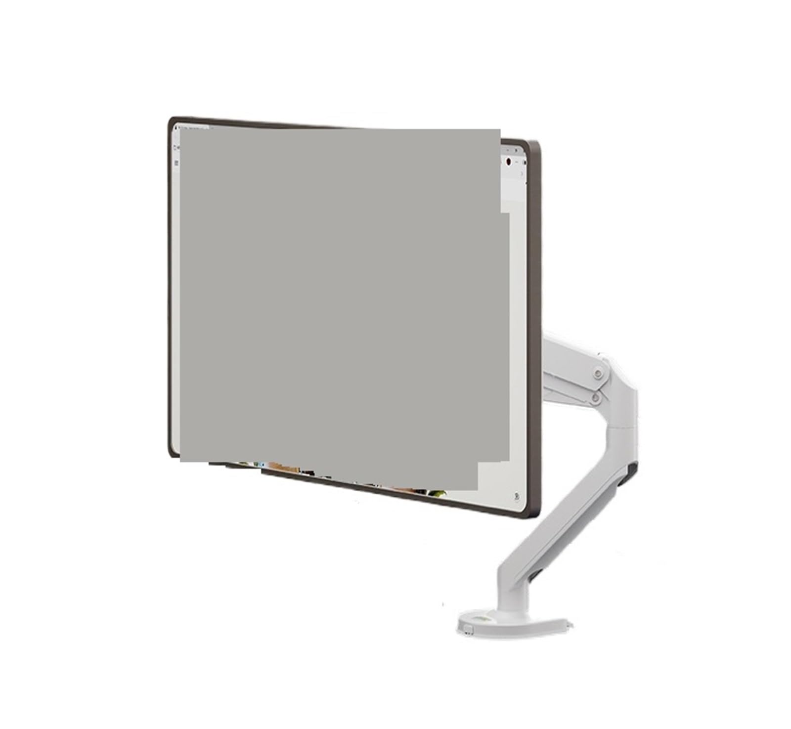 OPTEPYOE Monitor stand with inverted dual-screen desktop, height adjustable and rotatable