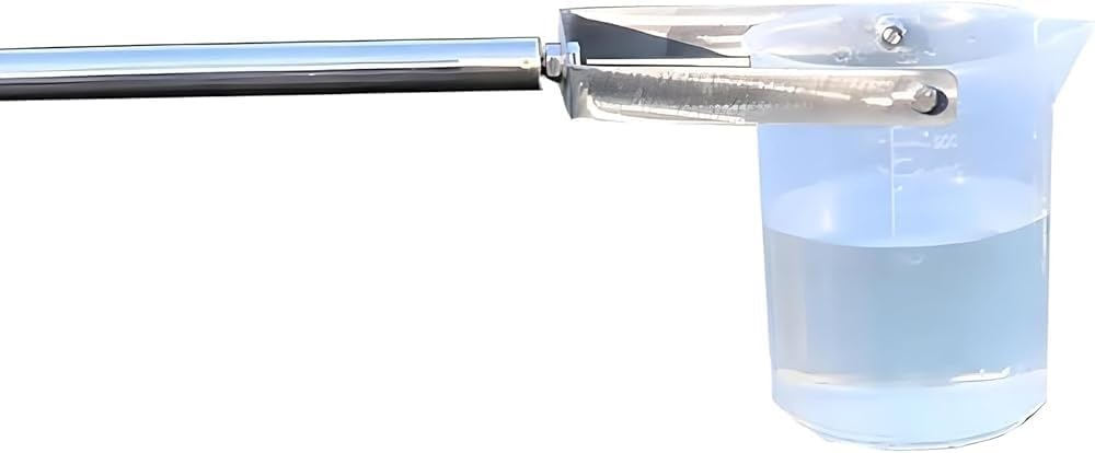 Campionatore telescopico per acqua, 1000 ml, in acciaio inox 304, regolabile da 0,6 a 7 m, per test su fiumi, laghi e acque reflue