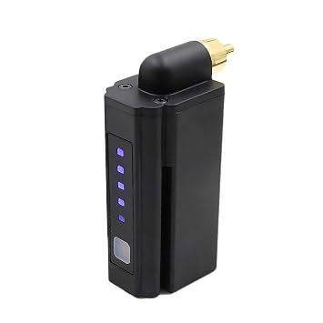 Immortal Portable Tattoo Machine Power Supply RCA Plug Rechargeable Battery No Wire