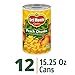 DEL MONTE Yellow Cling Peach Chunks in Heavy Syrup, Canned Fruit, 12 Pack, 15.25 oz Can
