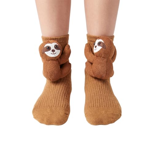 Image of Kid's 3D Animal Anti Slip Floor Socks | Cute, Creative Gifts,Hugging Design,Fun Holiday Gift