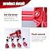 Yumfugu 9 PCS Car Main Cam Timing Sprocket Gear Locking Tool Set, Bump Locking Double Camshaft Anti-Slip Fixing Clamp, Automotive Work Protection Accessories, Suitable for Most Car Models (Red)