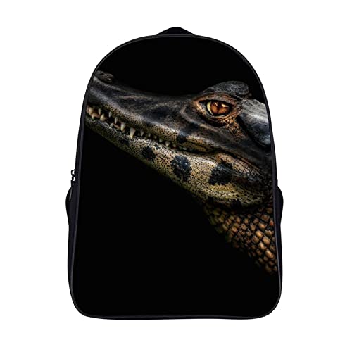 Sac à dos scolaire 40x28x16cm Caiman pour adolescent et adulte