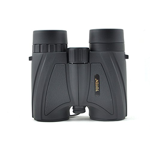 Toten Binocolo 10x26 Con Prisma A Tetto BAK-4 – Compatto Per Sport, Teatri, Concerti E Gare – Ampio Campo Visivo