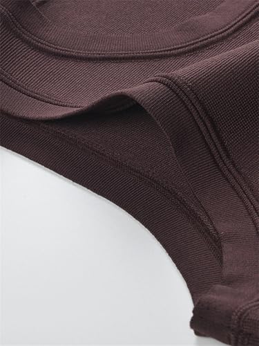 Women Round Neck Sleeveless High Waist Spliced Tassels Elegant Slim Fit Temperament Solid Dress3