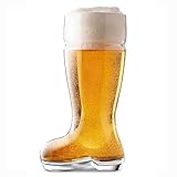 ★. Adecuado para muchas ocasiones y festivales: use botas tradicionales de vidrio para asistir a festivales y fiestas. Esta enorme copa se agregará diversión a la fiesta durante Oktoberfest y Oktoberfest. ¡Te recuerda los buenos viejos tiempos!