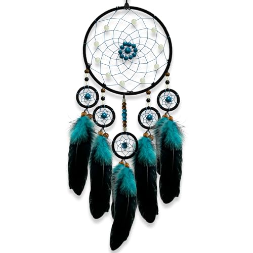 Dream Catcher for Boys Wall Decor Handmade Feather Hanging Decorations Home Ornament Birthday Festival Craft Gift…