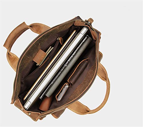 Sac à main en cuir pour ordinateur protégeant vos affaires contre les chocs