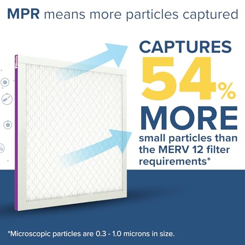 Image of Filtrete Healthy Living Ultra Allergen Reduction Filter, MPR 1500, 16 x 25 x 1-Inches, 6-Pack