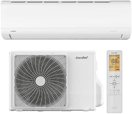 （22:00時点） COMFEE' エアコン 6畳 2.2kw 大風量快適 冷暖房 静音 除湿 内部清浄 ルームエアコン 上下ルーバー 家庭用/一人暮らし 保証1年 CYA-221B(W)/COYA-221B