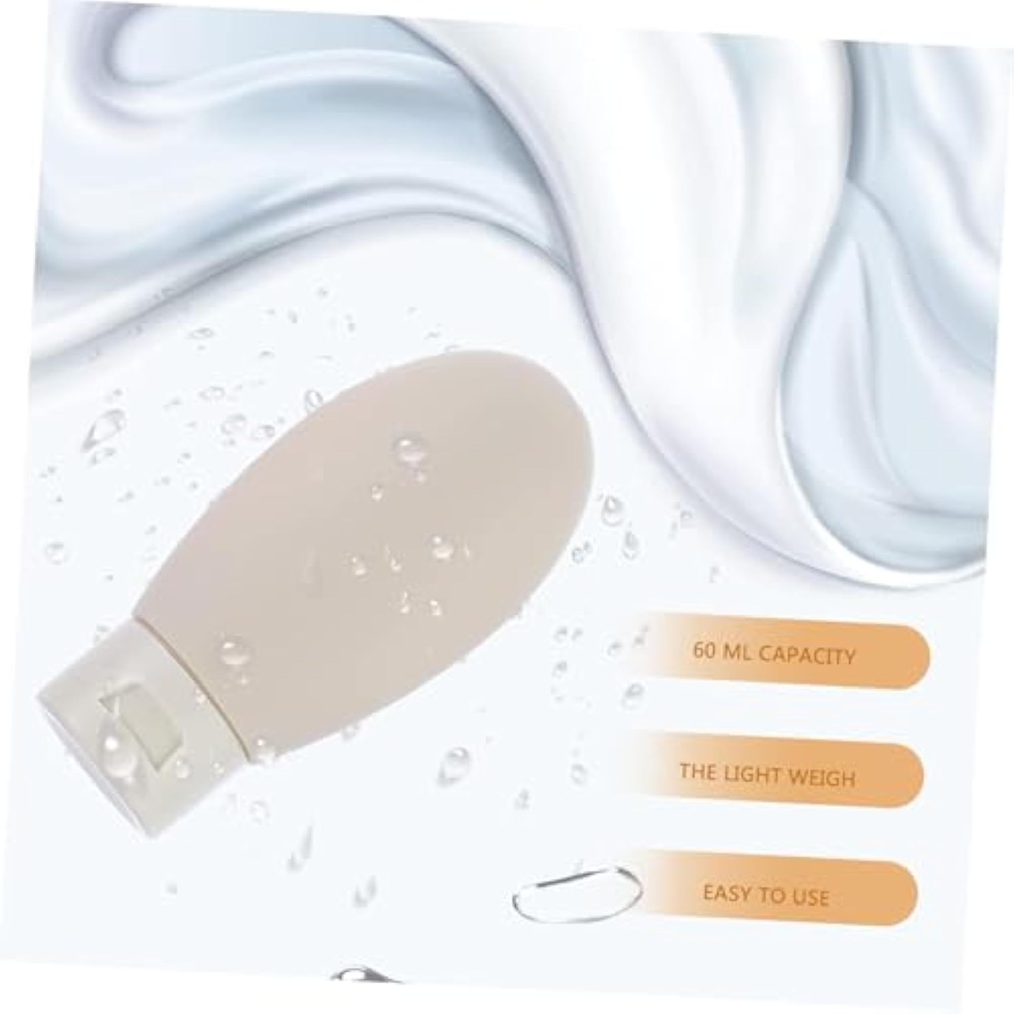 Travel Shampoo Bottle Set - (Pack of 3) Contain Capacity 60 ml