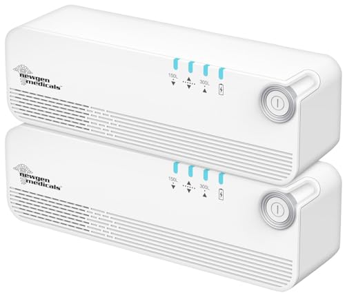 newgen medicals Mini-Ozon-Luftreiniger: 2er-Set...