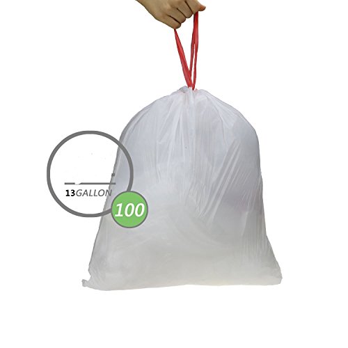 Drawstring Force Medium Garbage Bag 8 Gallon 25 Count …
