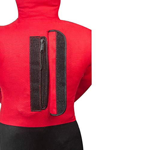 Dallx Sport Mma Grappling Dummy Bbj Punching Bag Brazilian Jiu Jitsu Wrestling Dummy Judo Karate Throwing Boxing Fighting Training Dummies For Kids - Unfilled(Red, 40") #TOP5