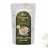Chaivio Cardamom Chai Tea Latte, Unsweetened Instant Tea Premix, Low Caffeine, Elaichi Chai, 100% Pure and Natural, No Preservatives, Quick and Healthy Tea (1.1 lb)