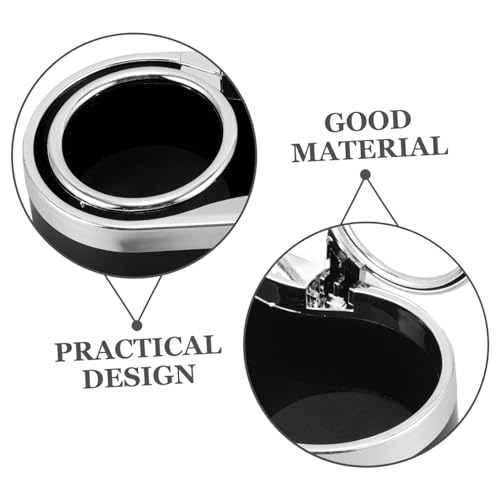 Portavasos para Auto Negro Plástico Reusable miniatura 4