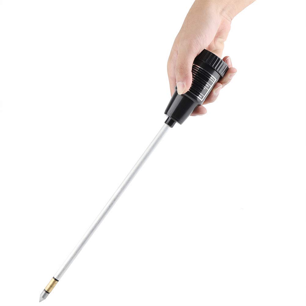 Boden PH & Feuchtigkeitsmesser Tester,Bodenmessgerät Bodentester Lange Wasserqualität Pflanzen Hydroponics Analyzer pH Tester Feuchte Bodentester
