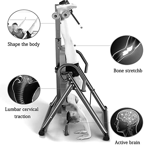 Inversion Table,Sports Handstand Machine, Multifunctional Handstand Equipment, Foldable Handstand Machine, Relieve Back Pain, Handstand Assist, Fitness Equipment - Image 5