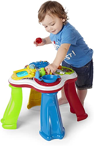Table d'activités bilingue Chicco jeu éducatif électronique interactif sons et lumières