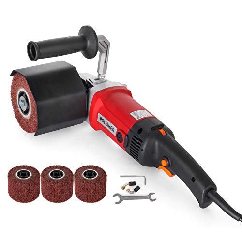 VEVOR Stainless Steel Polisher Handheld Sander Polisher Wheel 1200W Burnishing Machine 4 Polishing