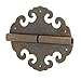 Charnière en Laiton, quincaillerie de charnières Antiques Forme de Nuages ​​de Bon augure Résistance à la Rouille Résistance à la Corrosion pour boîtes en Bois pour armoires