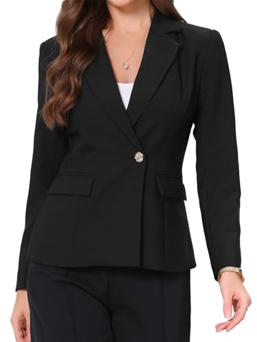 Blazer de travail femme fini les tenues tristes avec cette veste de costume à bouton unique