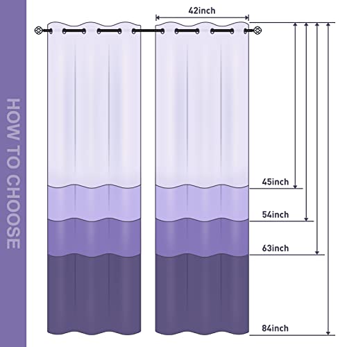 Jekeno Ocean Palm Trees Blackout Curtains Beach Sky Sunshine Seascape Decor for Bedroom Living Room Grommet Window Drapes 2 Panel Set, 42"x63"