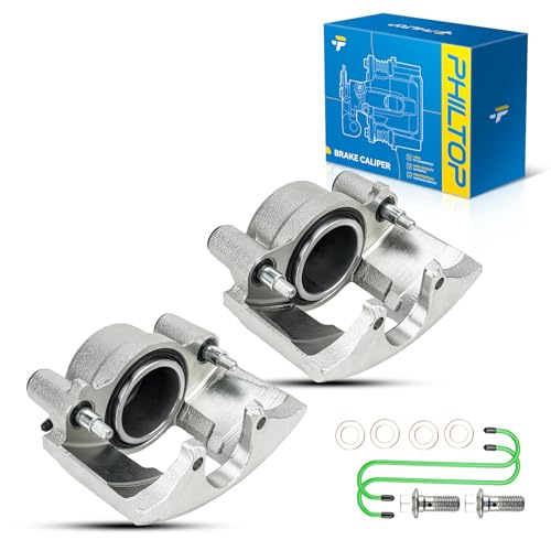 Image of PHILTOP Brake Caliper for 1994-1999 Dodge Ram 2500 | Front Caliper for 1994-1999 Dodge Ram 3500, 1990-2000 K3500, 1996-2002 Express 3500, 1990-2000 C3500