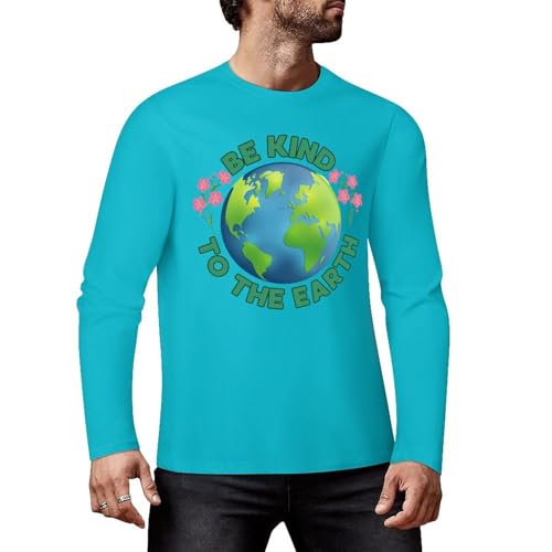 Gardening Funy Graphic - Camiseta de manga larga de algodón de primera calidad para hombres y mujeres, Estilo azul cielo, 3XL
