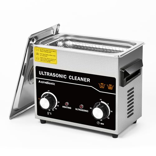 ACMESONIC 3L Knob Control Ultrasonic Cleaner