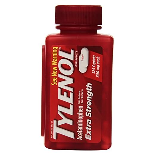 Tylenol à la résistance Acetaminophen 325 500 mg comprimés pelliculés
