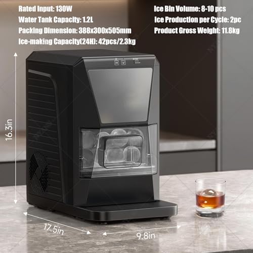 Máquina para Hielo en Esferas Cristalinas de 2" NYANS miniatura 7